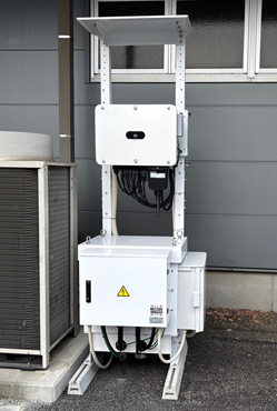 有限会社 井戸製作所様 太陽光発電工事