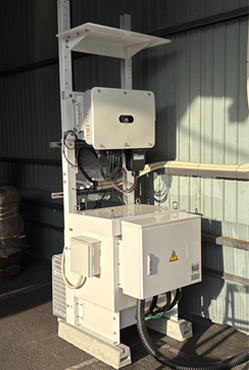 クラウン精密株式会社 太陽光発電工事